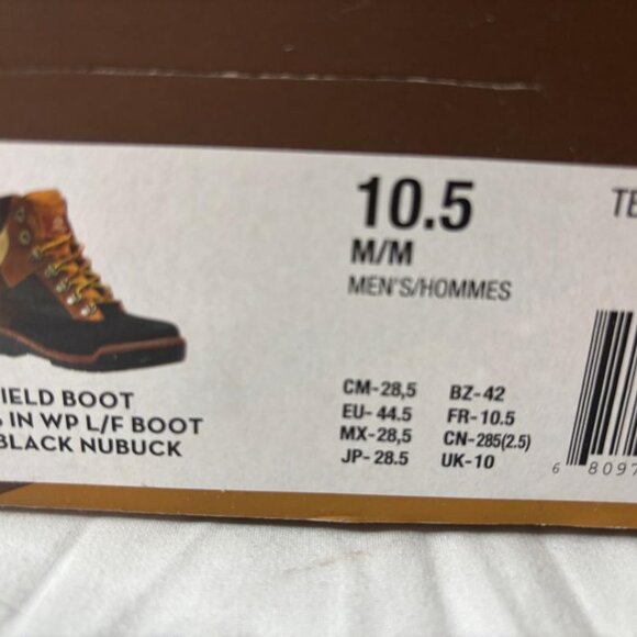 Timberland Jimmy Jazz Mashup Field Boot Exclusive Limited Edition Sz 10.5 NIB - Picture 2 of 10